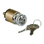 FX style ignition switch Thin flat key Chrome