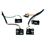 Handlebar wire switch kit Black switches