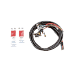 Handlebar wire switch kit. Chrome switches