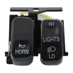 Hi Low Horn handlebar switch set black