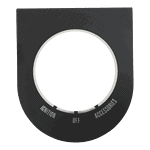 Ignition switch decal for dash Softail FXD