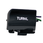 Left turn handlebar switch. Black