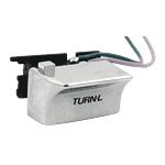 Left turn handlebar switch. Chrome