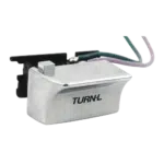 Left turn handlebar switch. Chrome