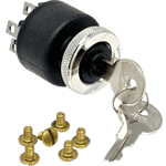 Marine Grade Key Start Ignition Switch 