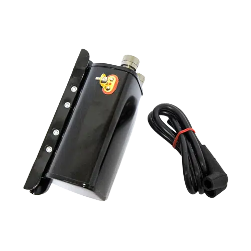 OEM style early 6 volt coil   cable kit Black removebg preview1