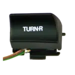 Right turn handlebar switch. Black