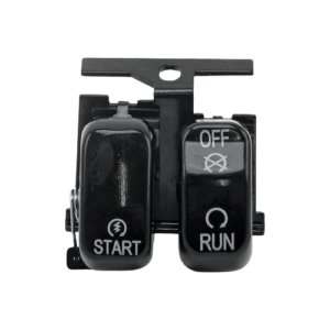 Run Off Start handlebar switch black