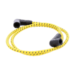 Universal 40  spark plug wire set Cotton cloth Yellow Black removebg preview