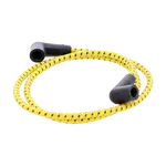 Universal 40  spark plug wire set Cotton cloth Yellow Black removebg preview