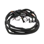 07 13 FLT Touring handlebar switch and wiring kit Cruise chrome