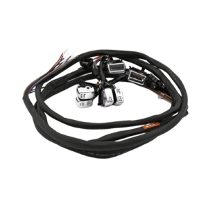 Handlebar switch wiring kit. Cruise. LED. Chrome