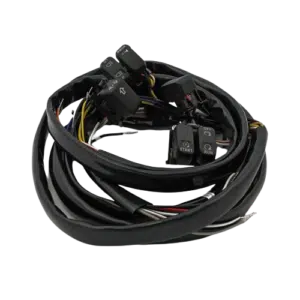 Handlebar switch wiring kit. Standard. Black 1