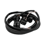 Handlebar switch wiring kit. Standard. Black