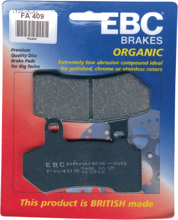 Organic Harley Buell Brake Pads