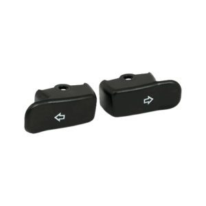 Turn signal switch extender cap set. Black 11 up