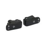 Turn signal switch extender cap set. Black