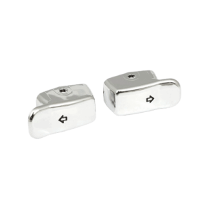 Turn signal switch extender cap set. Chrome 11 up