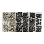 body bolts and speed nuts assortment 170 piece