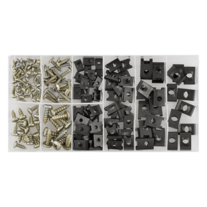 body bolts and speed nuts assortment 170 piece