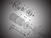 1990-1997 Big Twin Clutch