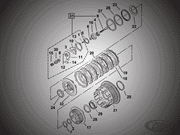Late 1984-1990 Sportster Clutch
