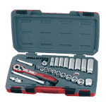 Teng Tools 3822 socket wrench set. US 35pc
