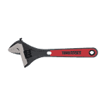 Teng Tools Adjustable Wrench Industrial Quality Chrome Vanadium Steel 33mm Jaw 255mm Length