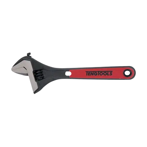 Teng Tools Adjustable Wrench Industrial Quality Chrome Vanadium Steel 33mm Jaw 255mm Length