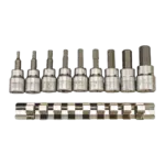 Teng Tools Allen Head Socket Set Metric Sizes 9 Piece