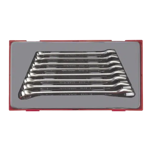 Teng Tools open box end wrench 7 pieces. US sizes