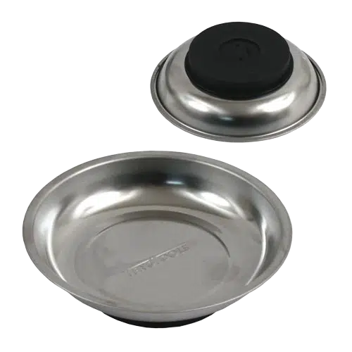 Teng Tools stainless magnetic tray. Round