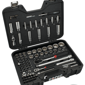 Sonic 85pc 1/4"+1/2" drive socketset SAE