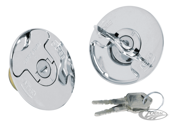 GZP Midi Aero-style lockable gas cap set