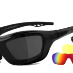 Biker sunglasses bandit 2 - smoke laser red xenolit  Fits: > all Bikers