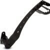 Burly brand mx brake lever black powder coated 2 1