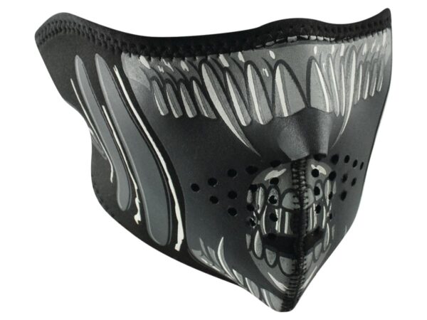 Alien neoprene neoprene half face mask