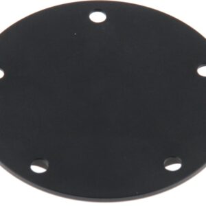 Point Cover 5-hole Black Anodized