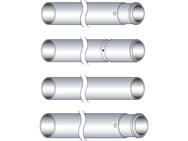 35mm Fork Tubes +2" Show Chrome 25