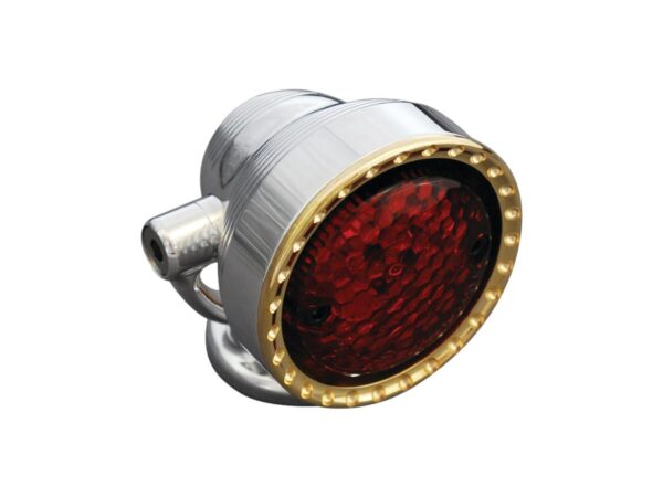 Neo-Fusion LED Taillight Brass Polished Red LED