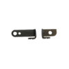 Flywheel design front turn signal bracket black powder coated 2 1