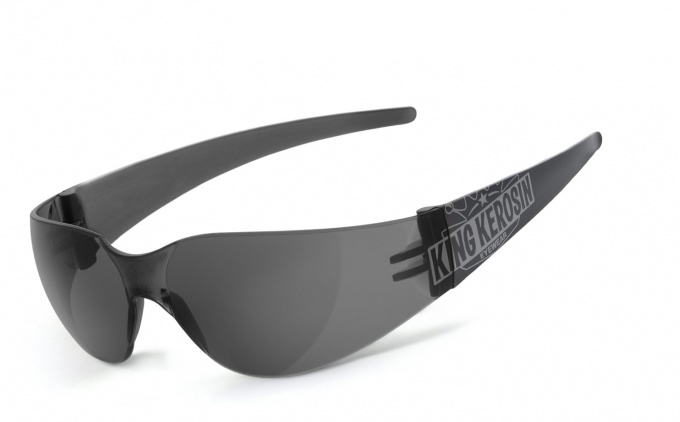 Goggle Sunglasses - KK205-1  - smoke Fits: > all Bikers