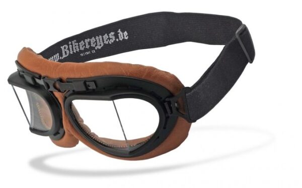 Goggle sunglasses rb 2 - brown clear fits: > all bikers