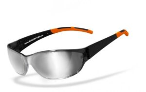 Goggle Sunglasses airshade - laser silver Fits: > all Bikers - Image 3
