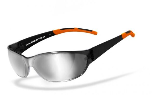 Goggle sunglasses airshade - laser silver fits: > all bikers