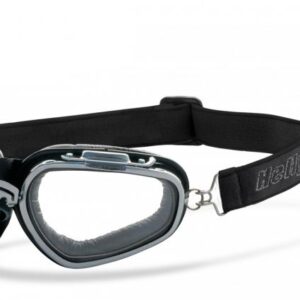 Goggle Sunglasses falcon clear Chrome Fits: > all Bikers