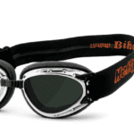Goggle Sunglasses hurricane Chrome Fits: > all Bikers