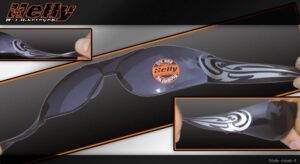 Goggle Sunglasses moab 4-tribal Black Fits: > all Bikers - Image 2