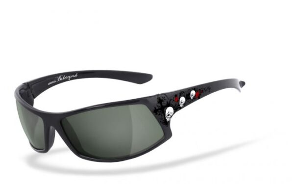 Goggle Sunglasses speed queen - tribal cross smoke Fits: > all Lady Bikers