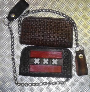 Handmade Biker Wallet with Chain Fits: > all Bikers - Image 4